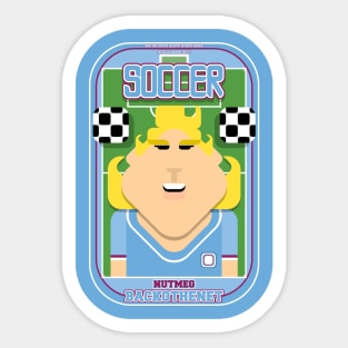 Soccer/Football Sky Blue - Nutmeg Backothenet - Hazel version Sticker